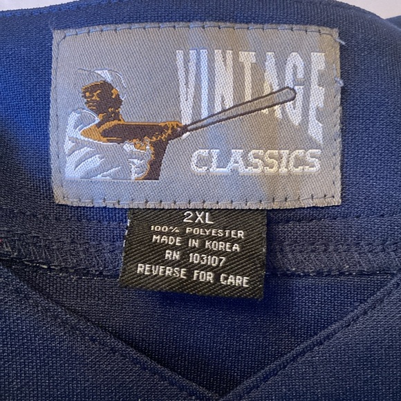 Vintage classics New York 2XL baseball jersey #2. B1 - Picture 6 of 9